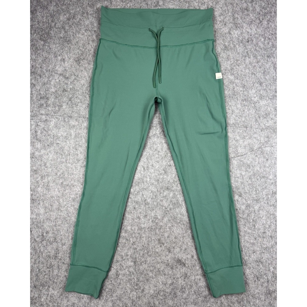 Vuori The Daily Legging Green Drawstring Waist Comfort Fit Size L